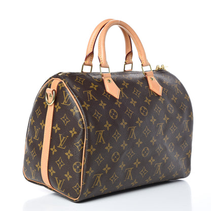 Louis Vuitton Monogram Speedy Bandouliere 30 3 of 12