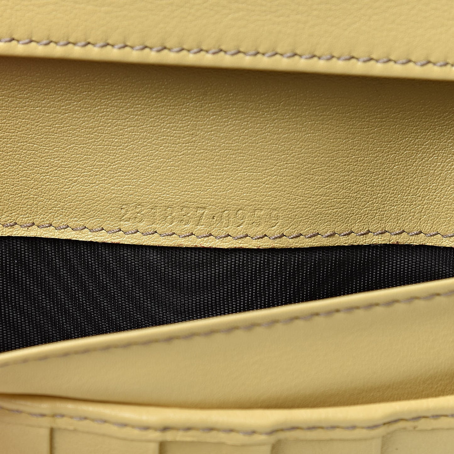Guccissima Continental Wallet Yellow