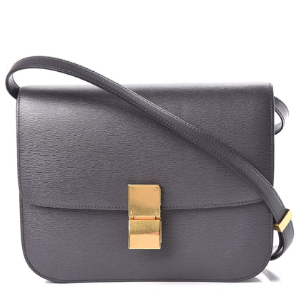 Celine Liege Calfskin Medium Classic Box Flap Bag Grey 1 of 10