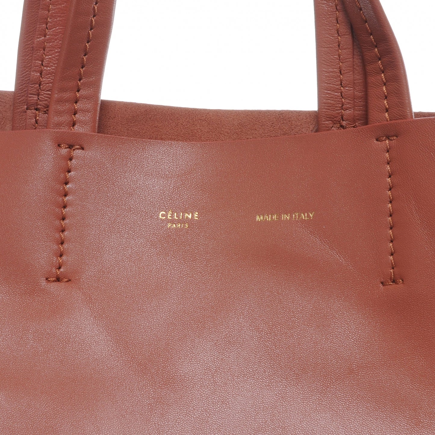 Lambskin Cabas Terracotta