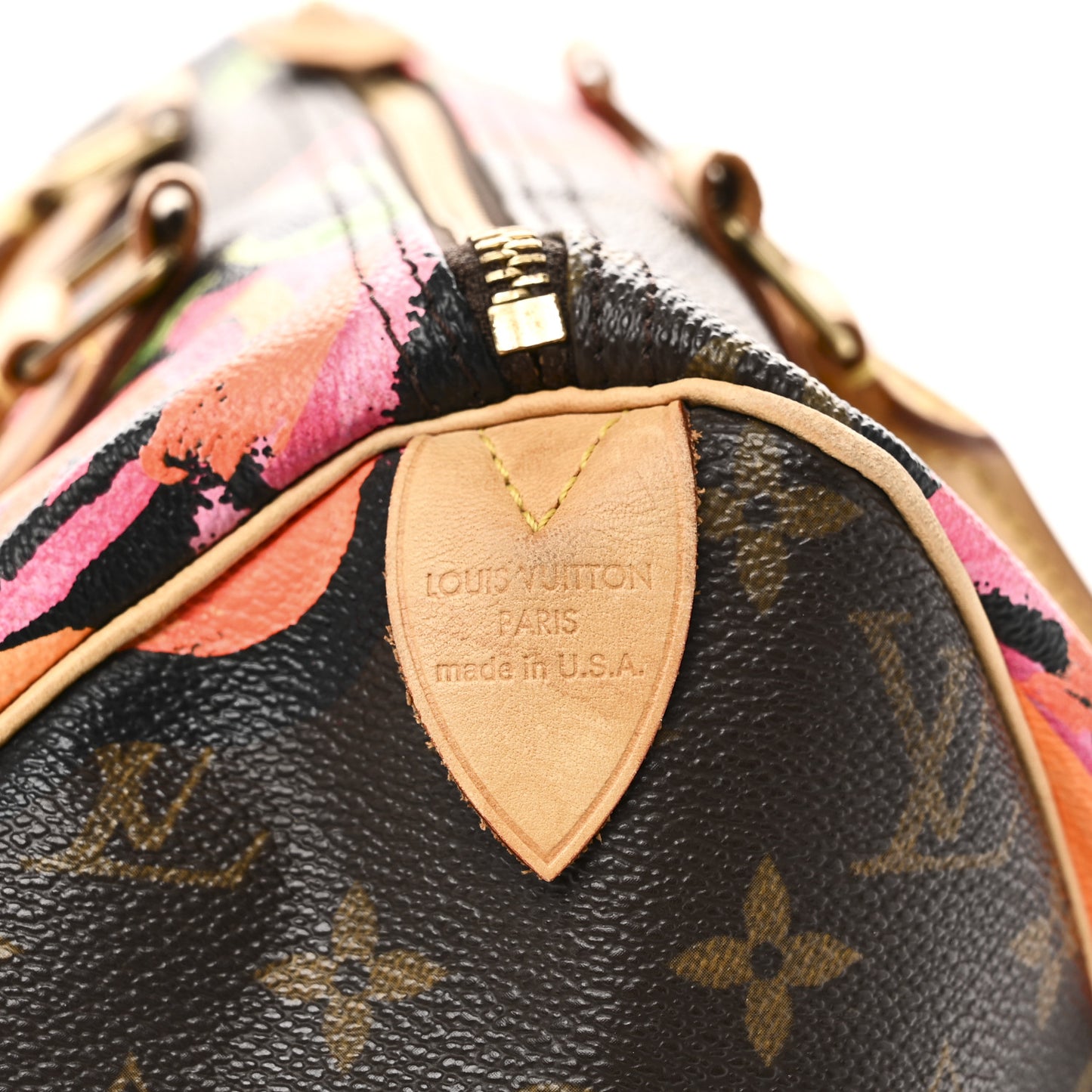 Monogram Roses Speedy 30