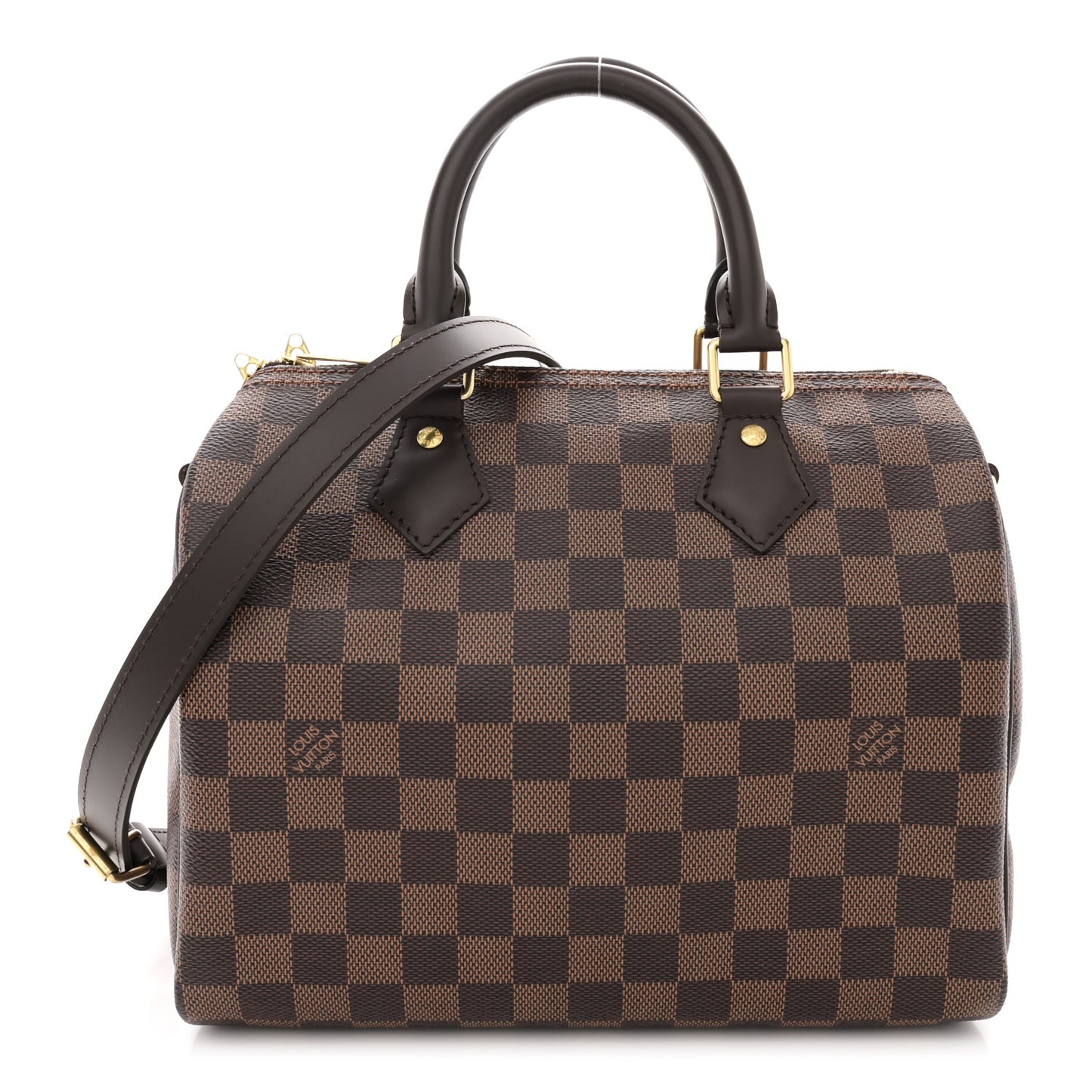 Damier Ebene Speedy Bandouliere 25