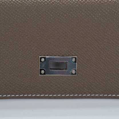 Hermes Epsom Kelly Longue Wallet Etoupe 8 of 14