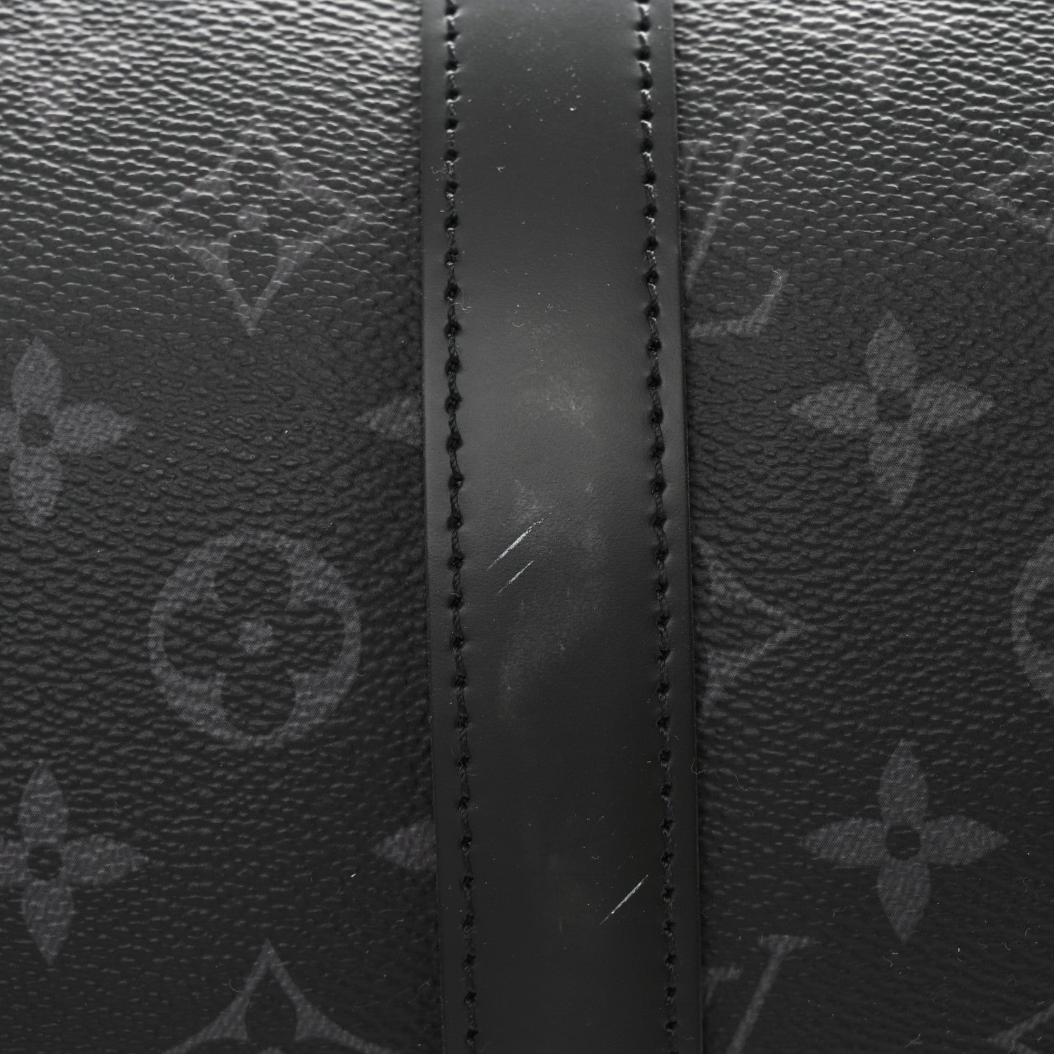 Louis Vuitton Monogram Eclipse Keepall Bandouliere 55 10 of 10