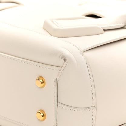 Bottega Veneta French Calfskin Maxi Intrecciato Small Arco Bianco 11 of 15
