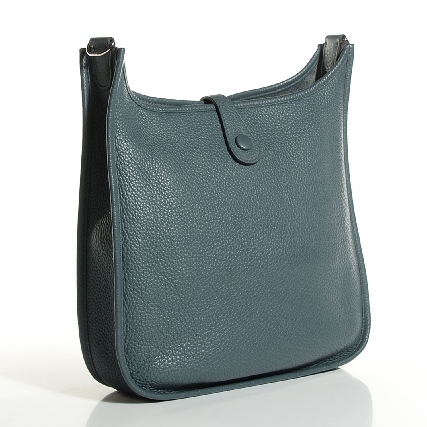 Hermes Taurillon Clemence Evelyne PM Bleu Orage 17 of 28