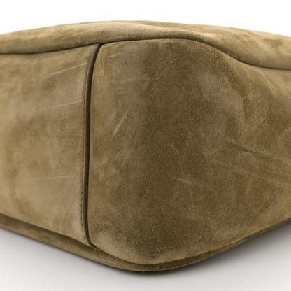 Saint Laurent Suede Large Le 5 A 7 Soft Hobo New Barley 10 of 10