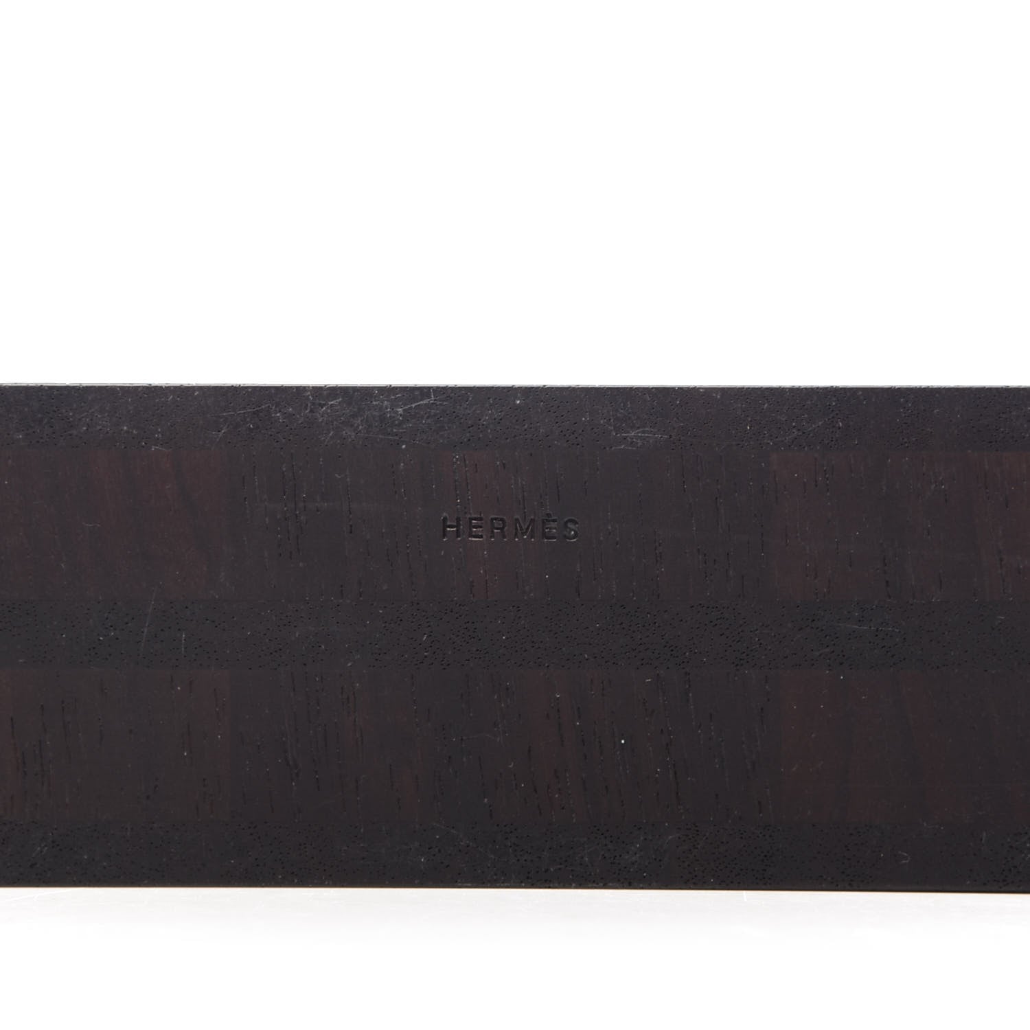 Hermes Mahogany Wood Smooth Taurillon Pleiade Sorter Etoupe 6 of 6