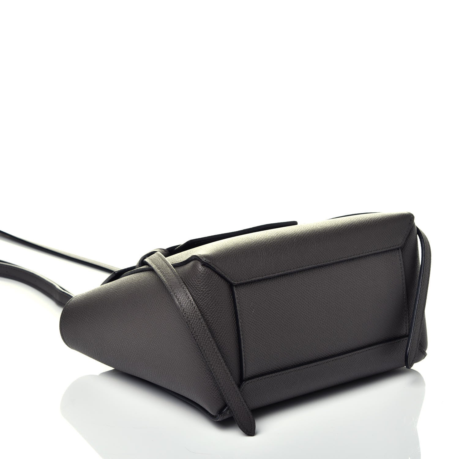 Celine Grained Calfskin Micro Belt Bag Grey 4 of 8