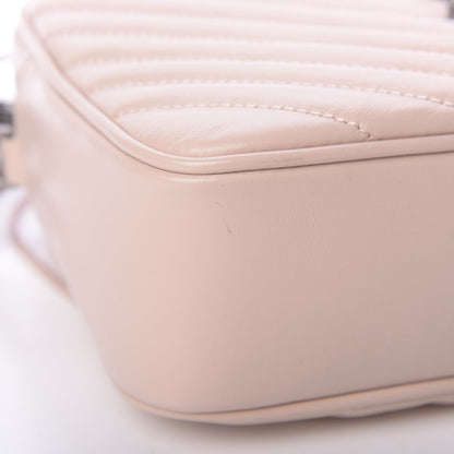 Saint Laurent Calfskin Matelasse Monogram Lou Camera Bag Marble Pink 11 of 11