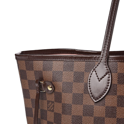 Louis Vuitton Damier Ebene Neo Neverfull MM Rose Ballerine 15 of 20