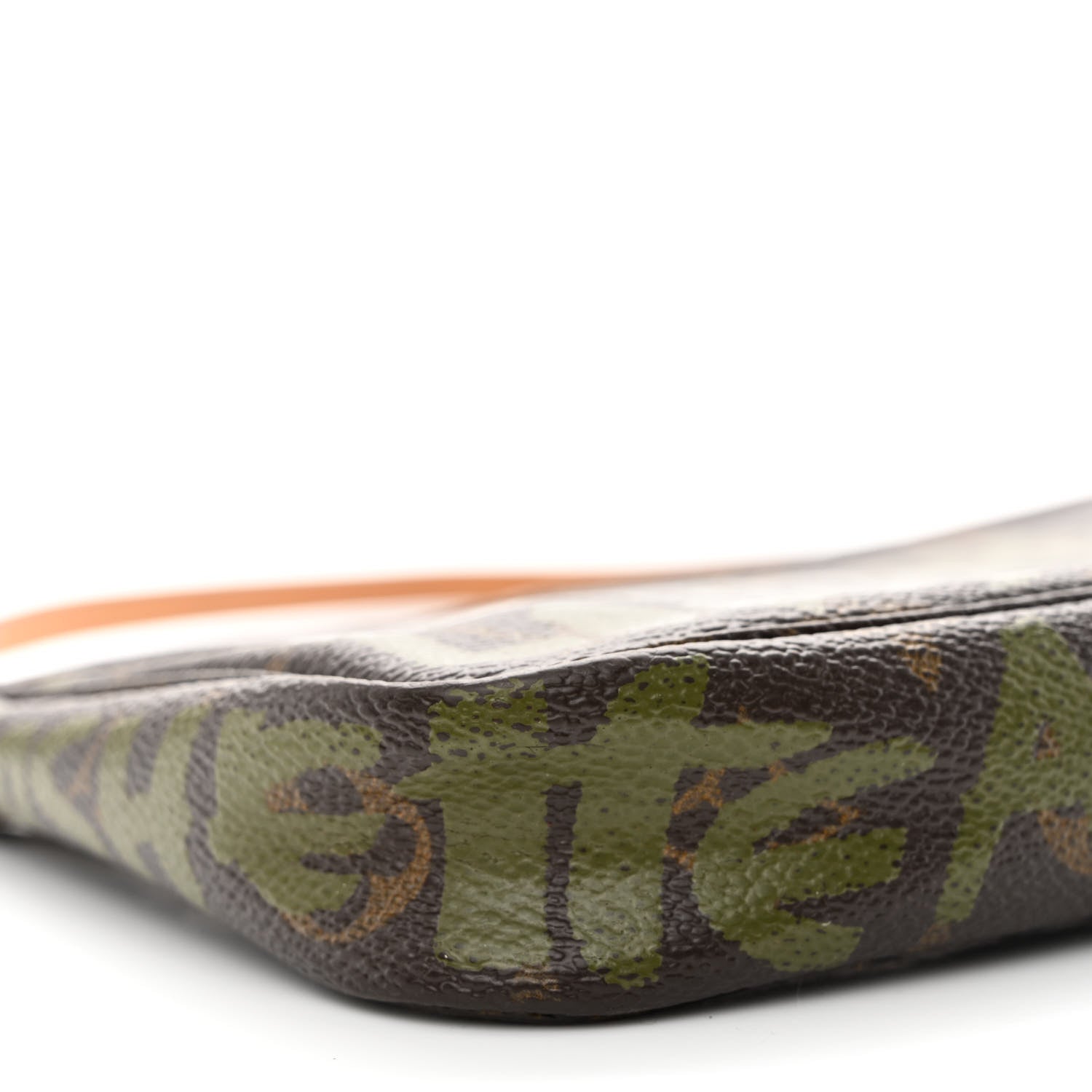Louis Vuitton Monogram Graffiti Pochette Accessories Kaki 9 of 14