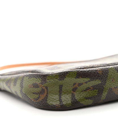 Louis Vuitton Monogram Graffiti Pochette Accessories Kaki 9 of 14