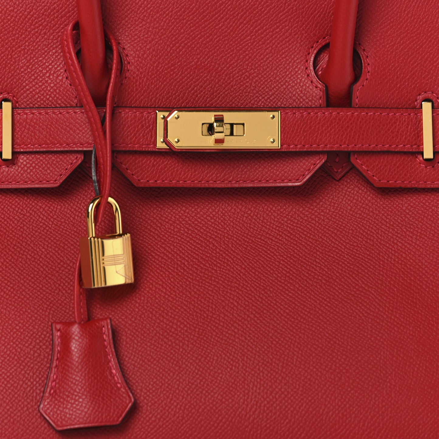 Epsom BIRKIN 30 Rouge Casaque
