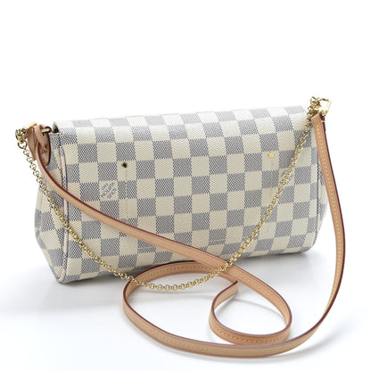 Louis Vuitton Damier Azur Favorite MM 2 of 9