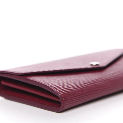 Louis Vuitton Epi Sarah Wallet NM Fuchsia 6 of 11