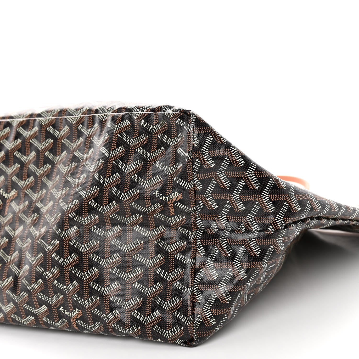 Goyard Goyardine Saint Louis GM Black Gold 10 of 11