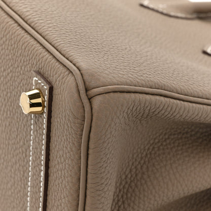 Hermes Togo Birkin 25 Etoupe 12 of 13