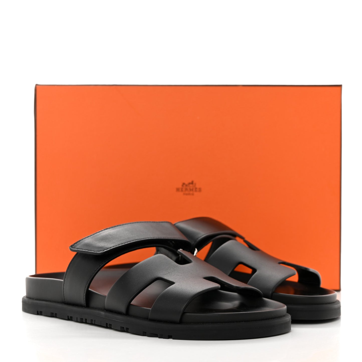 Calfskin Womens Chypre Sandals 37 Black