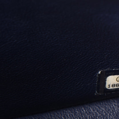Chanel Caviar Quilted Mini Rectangular Flap Navy 6 of 11