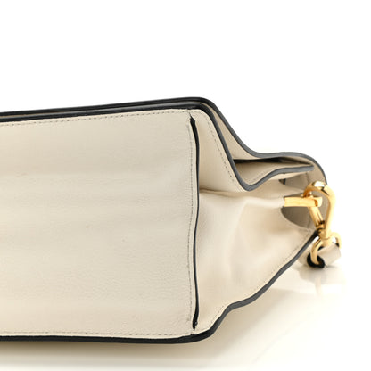 Prada Vitello Daino Crossbody Flap White 11 of 11