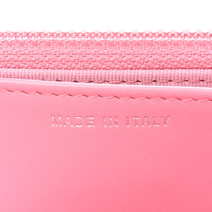 Chanel Caviar Quilted Boy Wallet On Chain WOC Pink 7 of 14