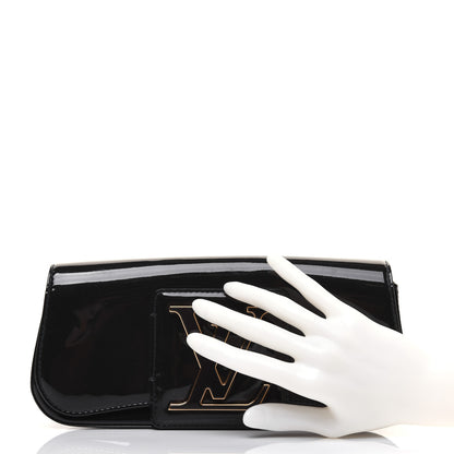 Louis Vuitton Patent Sobe Clutch Blue Infini 2 of 15
