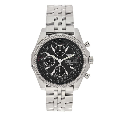 Breitling Stainless Steel 45mm Bentley GT Special Automatic Watch Black A13362 1 of 5