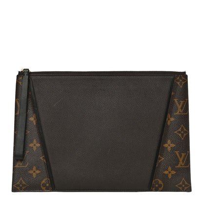 Louis Vuitton Monogram Veau Cachemire W Pochette Chocolate 1 of 17