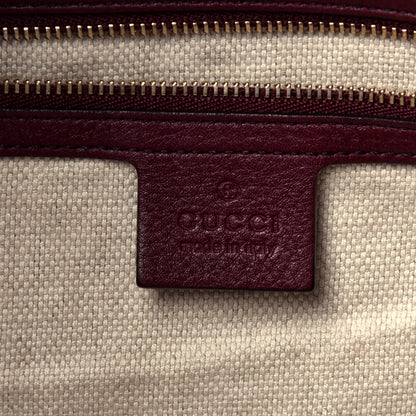 Gucci Cellarius Calfskin Large Soho Hobo Scarlatto 6 of 12
