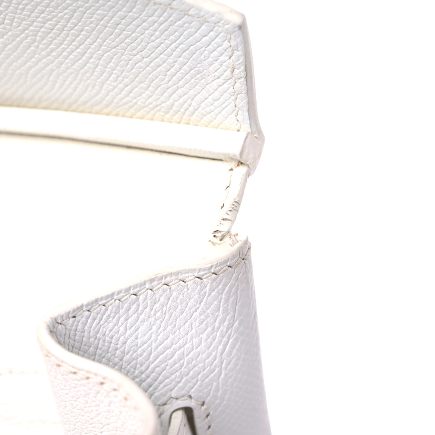 Epsom Birkin 35 White