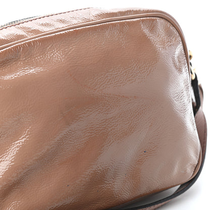 Gucci Vernice Naplack Small Soho Disco Bag Dark Cipria 10 of 10
