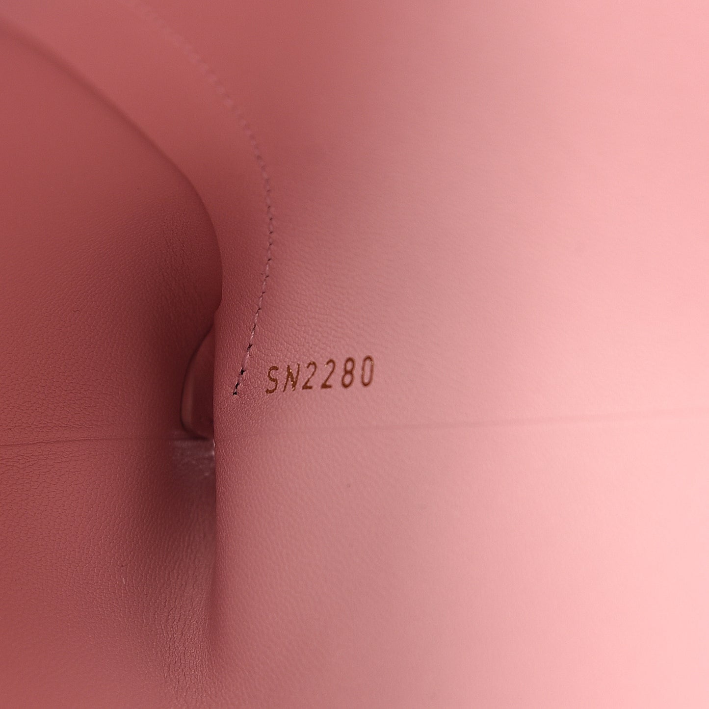 Monogram Large Kirigami Pochette Insert Rose Ballerine