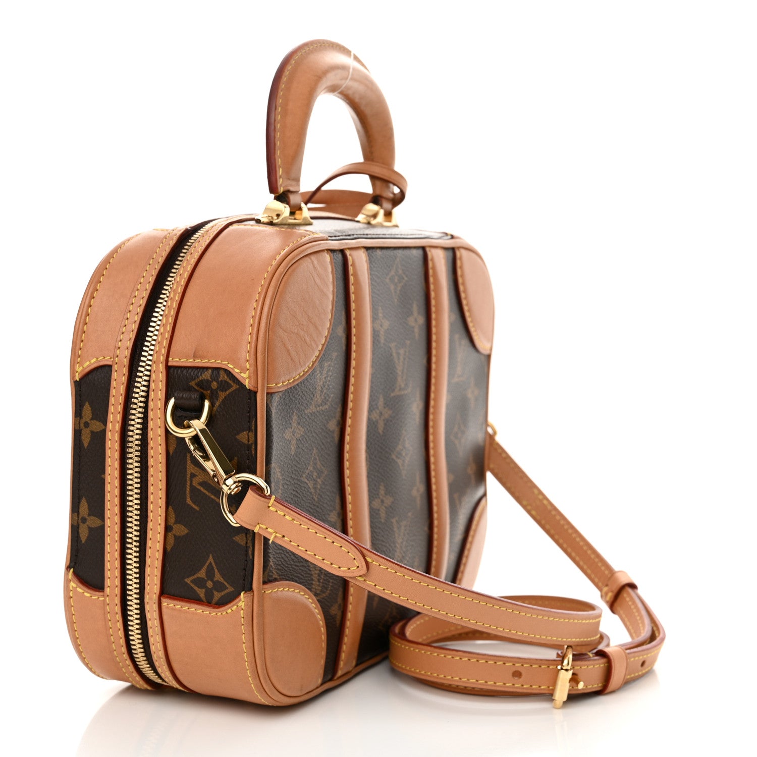 Louis Vuitton Monogram Valisette PM 3 of 20