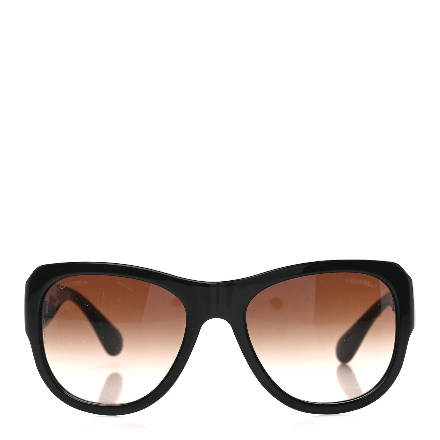 Chanel CC Square Sunglasses 5310 Black 2 of 8