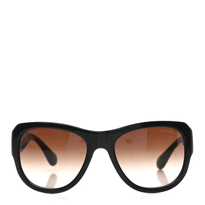 Chanel CC Square Sunglasses 5310 Black 2 of 8