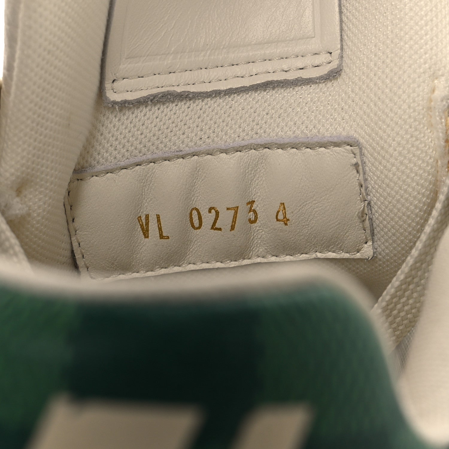 Louis Vuitton Damier Grained Calfskin Monogram Mens LV Trainer Sneakers 4 Green 7 of 8