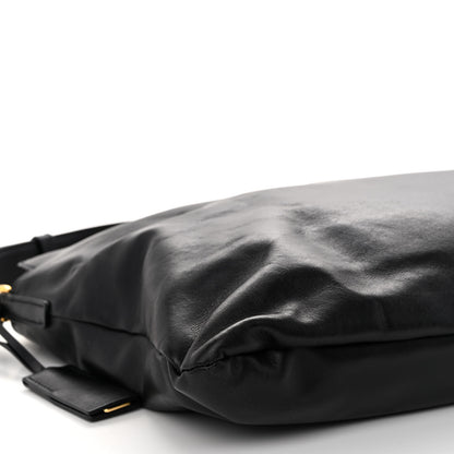 Miu Miu Soft Calf Cloud Hobo Black 8 of 9