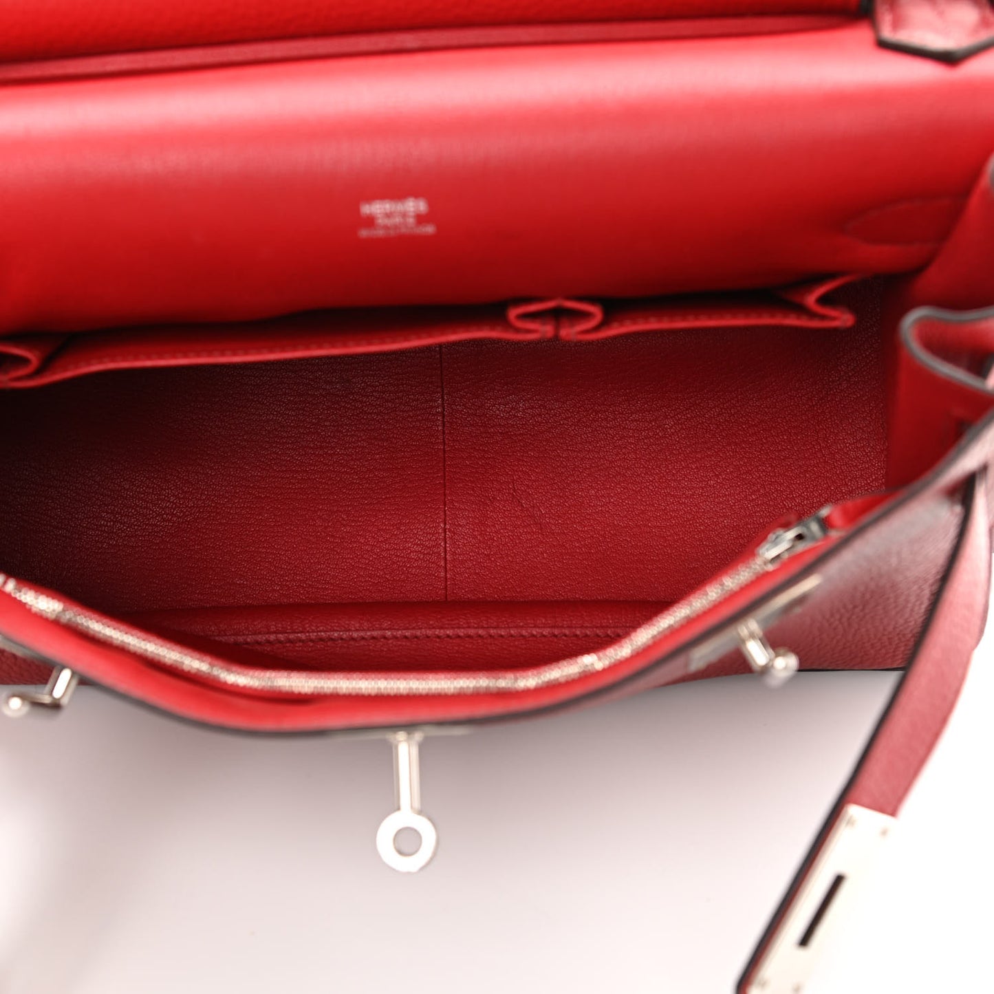 Taurillon Clemence Bi-Color Jypsiere 31 Rouge Casaque Rouge H