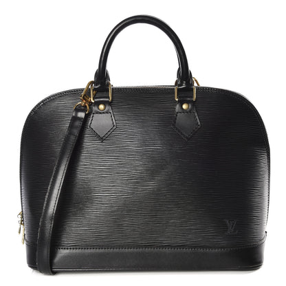 Louis Vuitton Epi Alma PM Black 1 of 9
