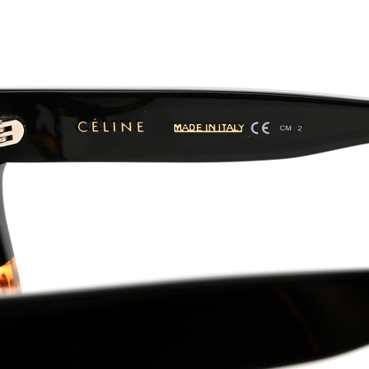 Celine Shadow Sunglasses CL 41026/S Black Havana 6 of 8