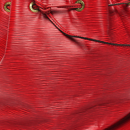 Louis Vuitton Epi Petit Noe Castillan Red 8 of 16