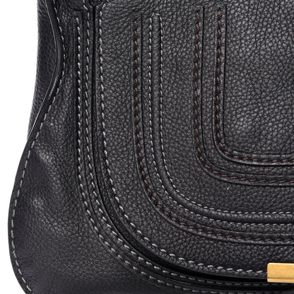 Chloe Calfskin Small Marcie Satchel Black 9 of 12