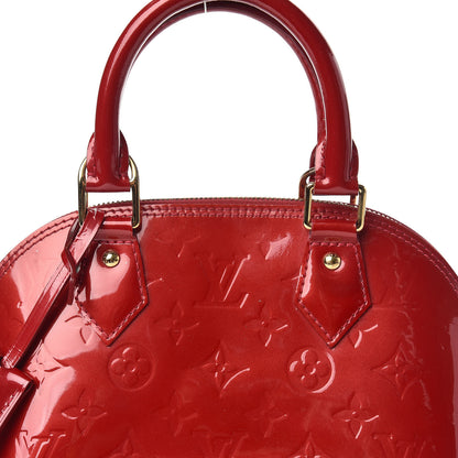 Louis Vuitton Vernis Alma BB Pomme D'Amour 10 of 10
