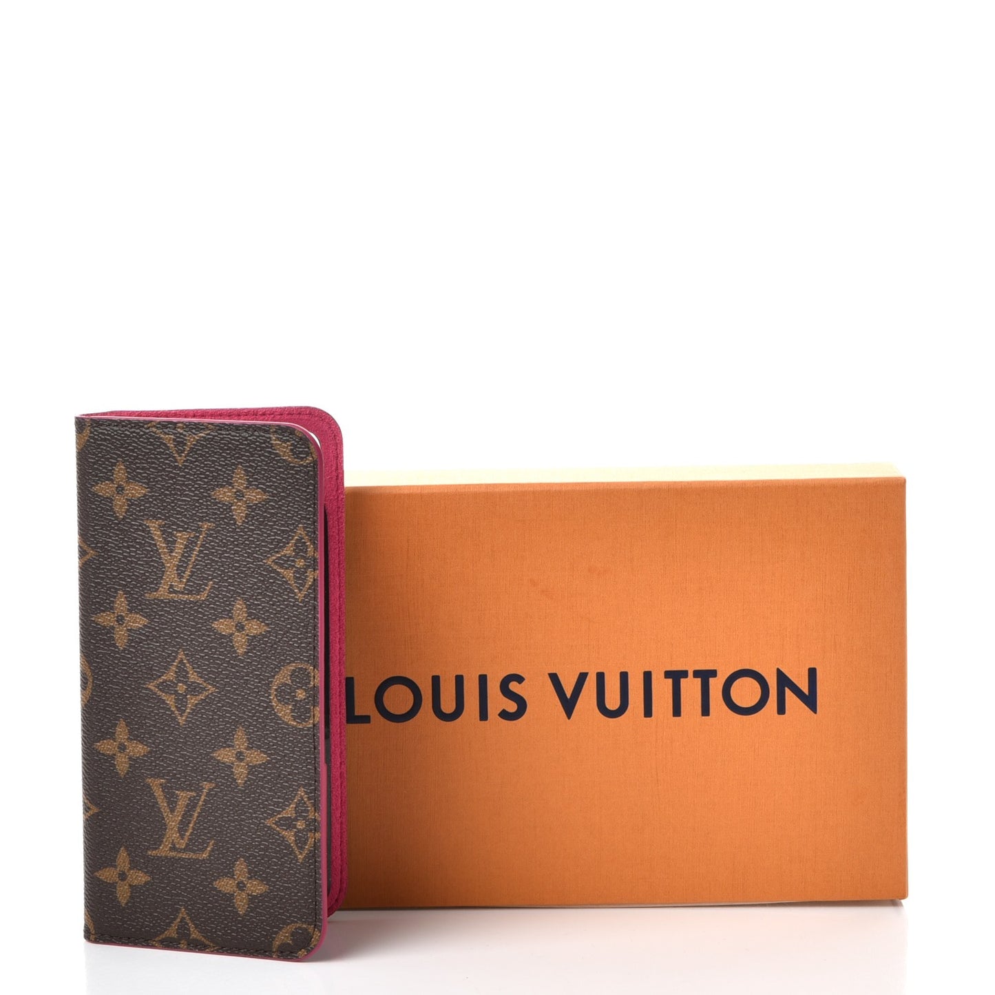 Monogram iPhone 7/8 Plus Folio Case Pink