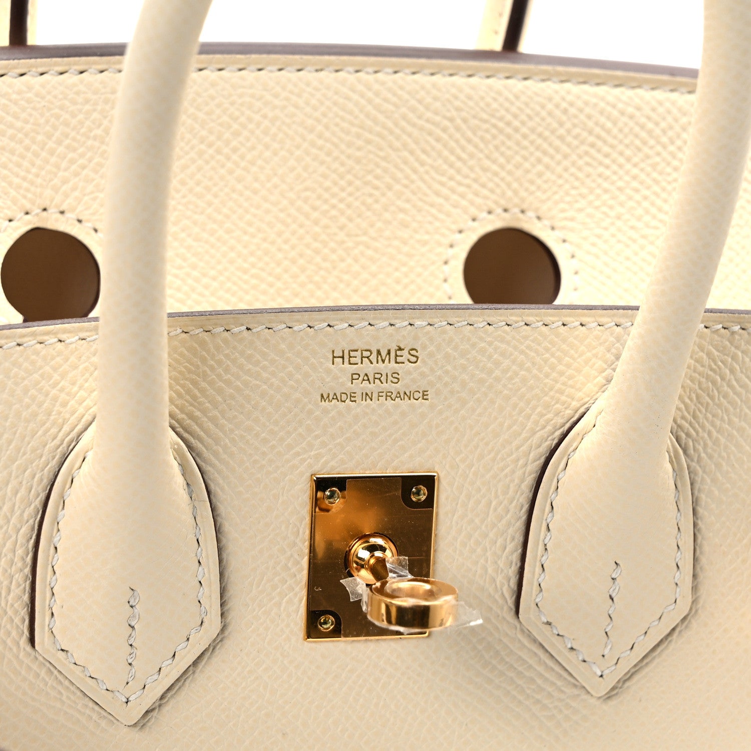 Hermes Epsom Birkin Sellier 25 Nata 6 of 13