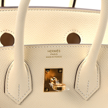 Hermes Epsom Birkin Sellier 25 Nata 6 of 13