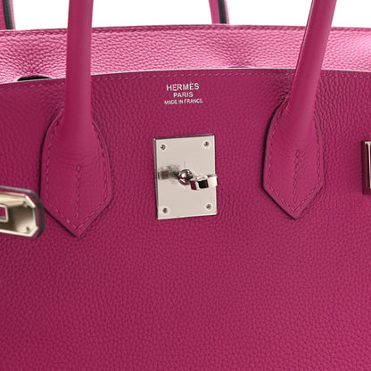 Hermes Togo Birkin 30 Rose Pourpre 7 of 12