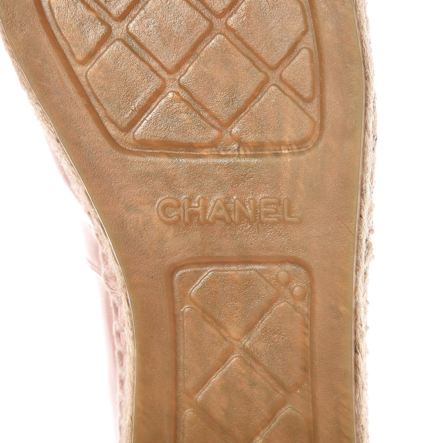 Chanel Patent CC Espadrilles 42 Pink 7 of 11