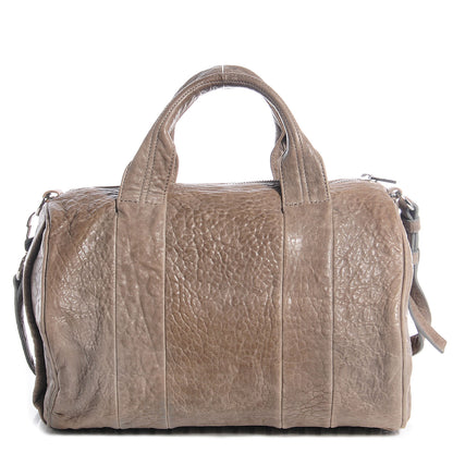 Alexander Wang Pebbled Lambskin Rocco Melange Grey 1 of 6